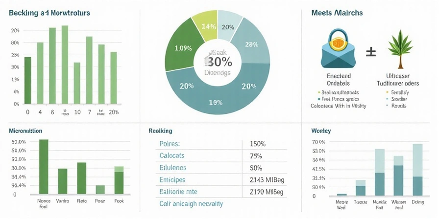 Grafické znázornění analýzy dat o jídle s různými nutričními ukazateli